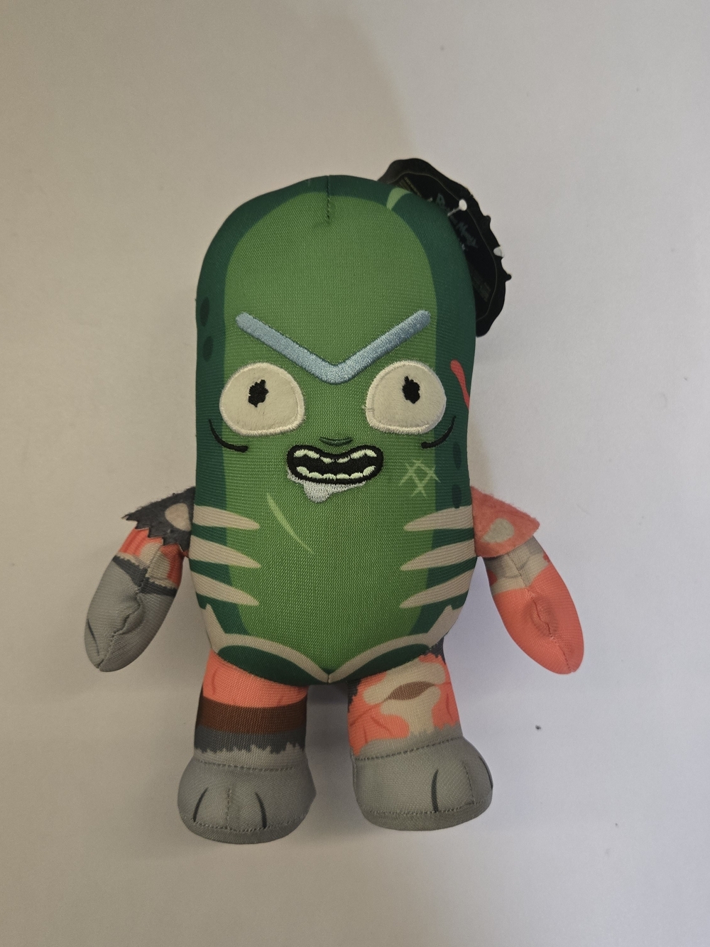 Rick and Morty Pickle Rick 8" Plush Jazwares Rat Suit Armor NWT
